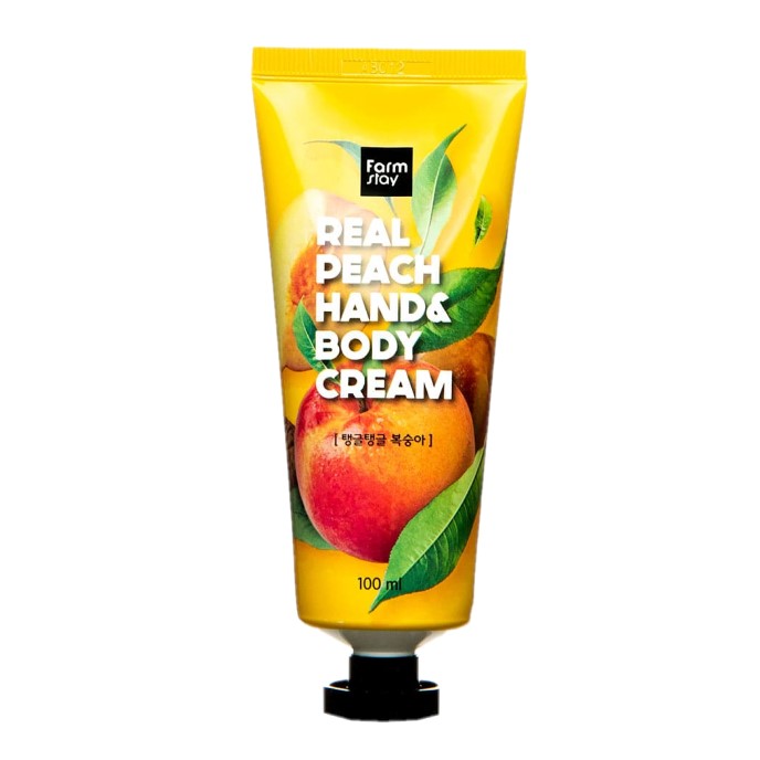 Farm Stay - Crème pour les mains et le corps Real Peach - 100ml