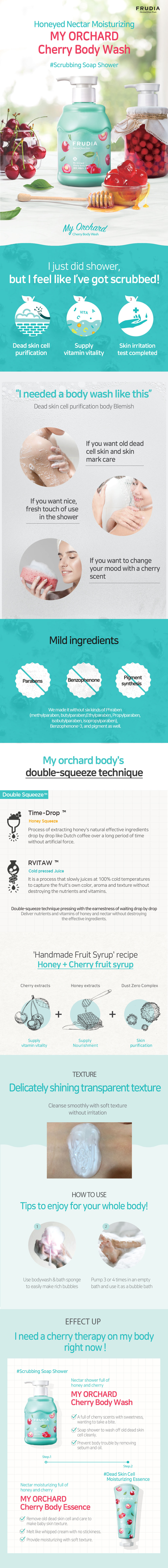 FRUDIA - My Orchard Body Wash - 350ml