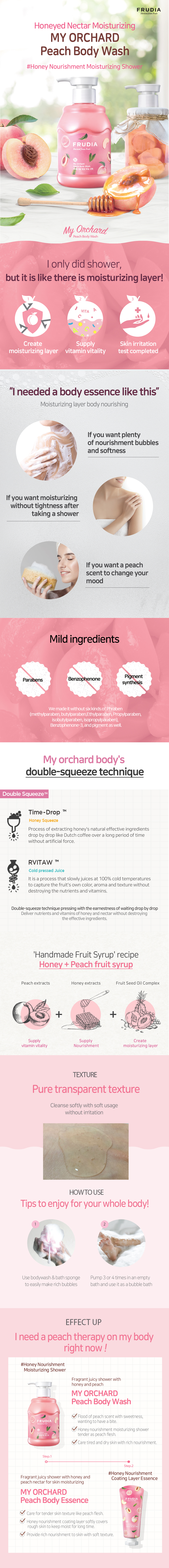 FRUDIA - My Orchard Body Wash - 350ml