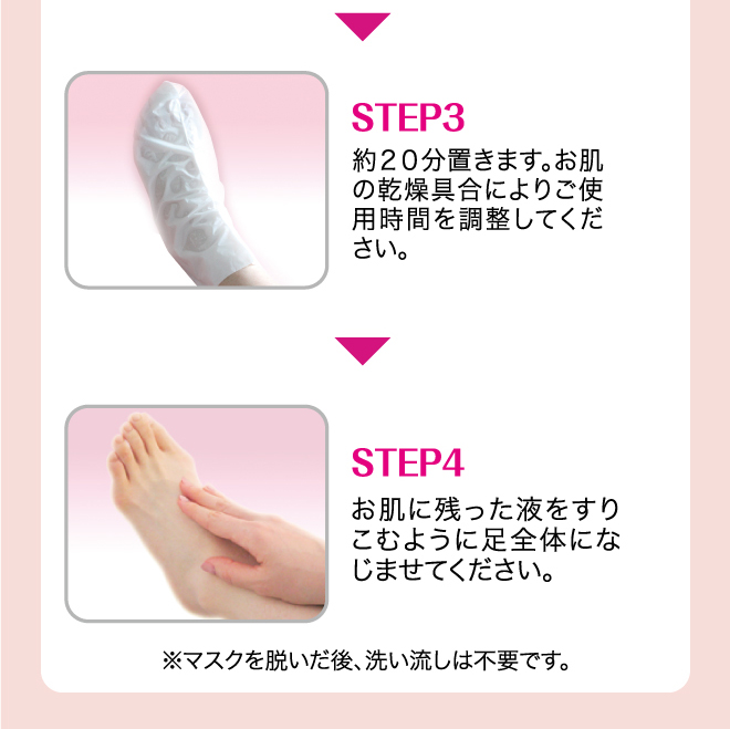 LUCKY TRENDY - Beauty World - Foot Mask - 1 Pair