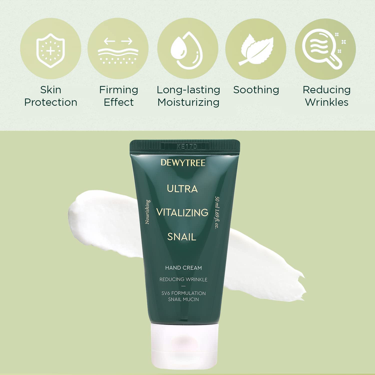 DEWYTREE - Ultra Vitalizing Snail Hand Cream - 50ml