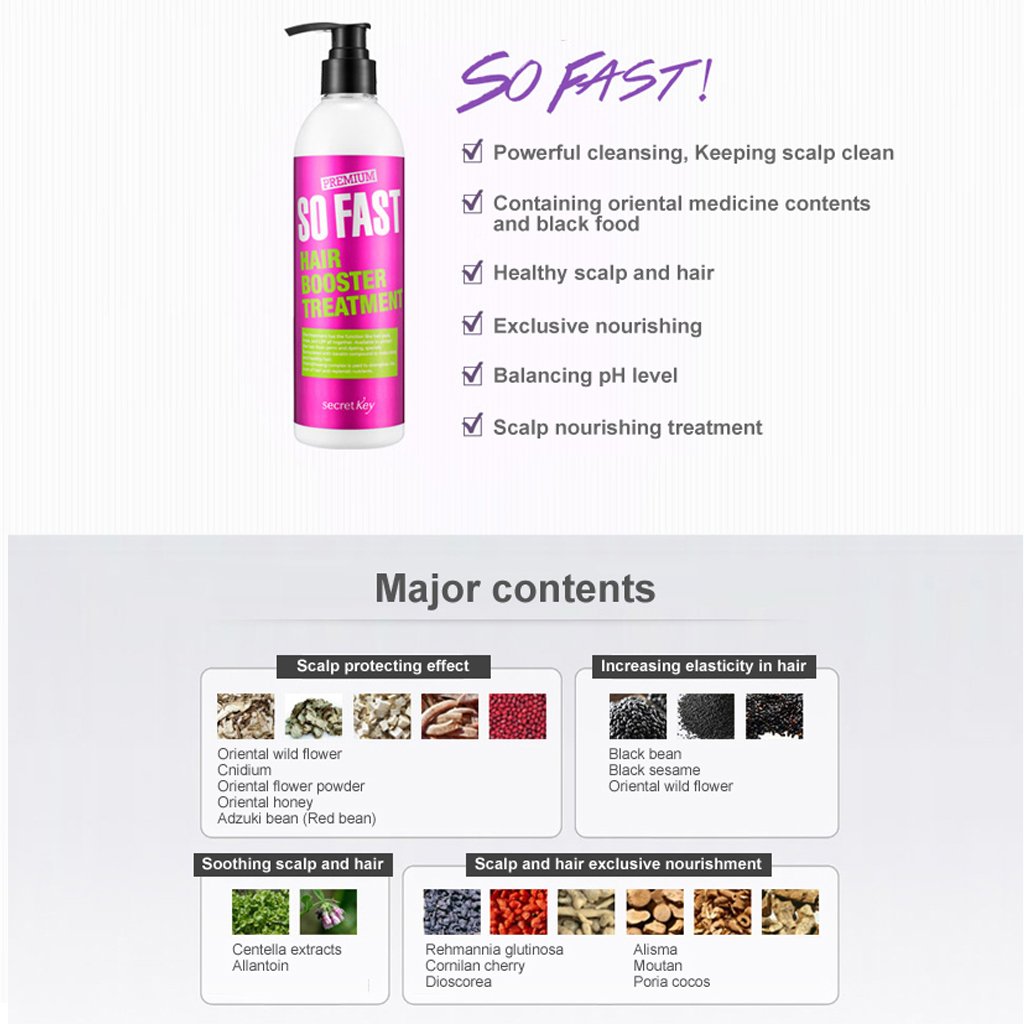 Secret Key - So Fast Hair Booster Treatment Ex - 360ml