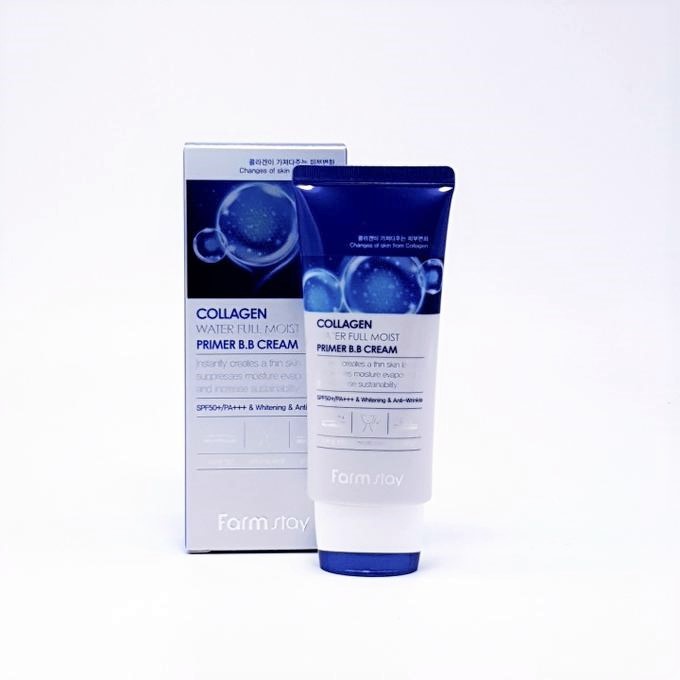 Farm Stay - Eau de collagène Crème B.B Full Moist Primer