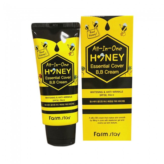 Farm Stay - Crème BB All In One Honey Cover (SPF30 PA ++)