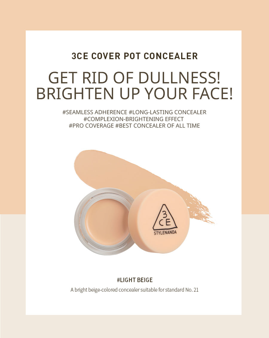 3CE / 3 CONCEPT EYES - Cover Pot Concealer