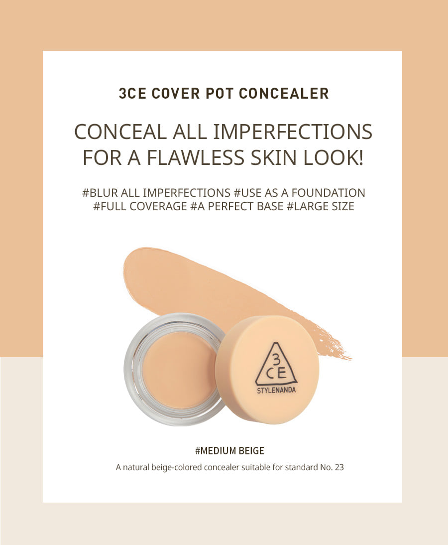 3CE / 3 CONCEPT EYES - Cover Pot Concealer
