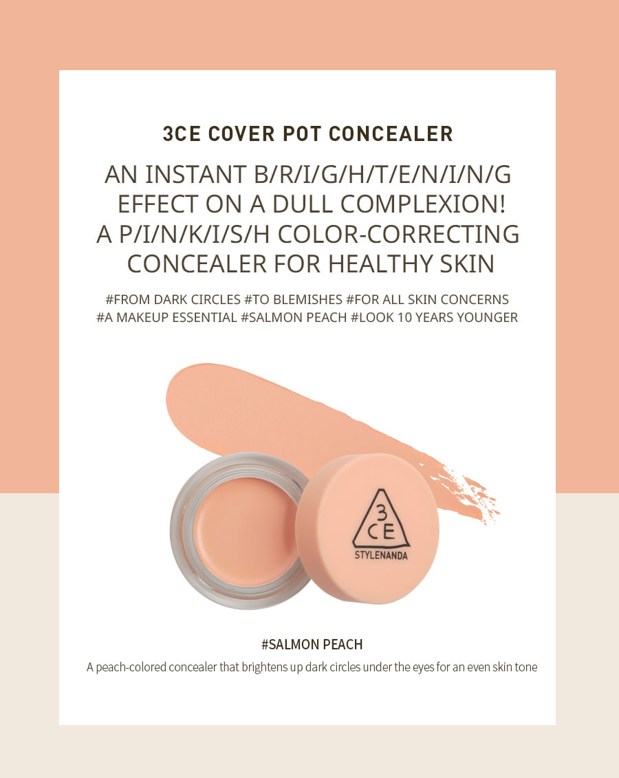 3CE / 3 CONCEPT EYES - Cover Pot Concealer