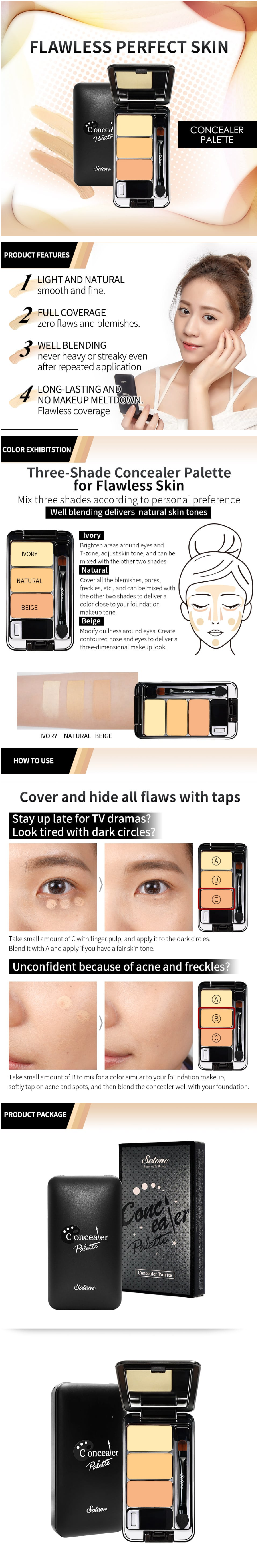 Solone - Concealer Palette