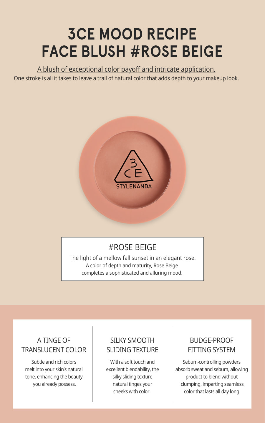 3CE - Mood Recipe Face Blush