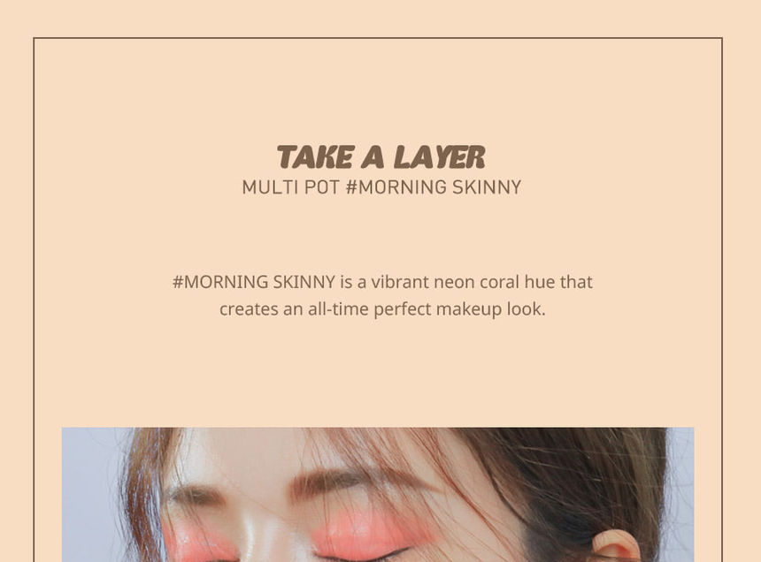 3CE / 3 CONCEPT EYES - Take A Layer Multi Pot
