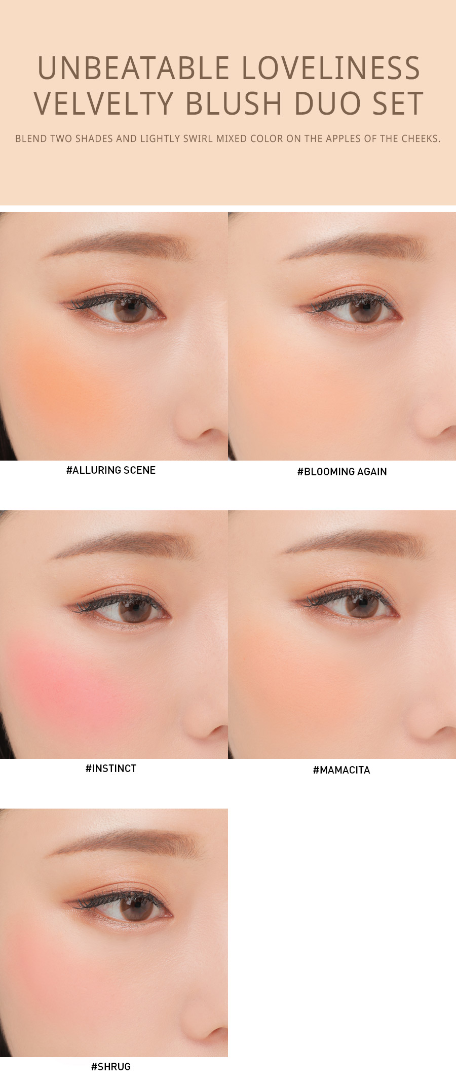 3CE - Dual Blend Blusher