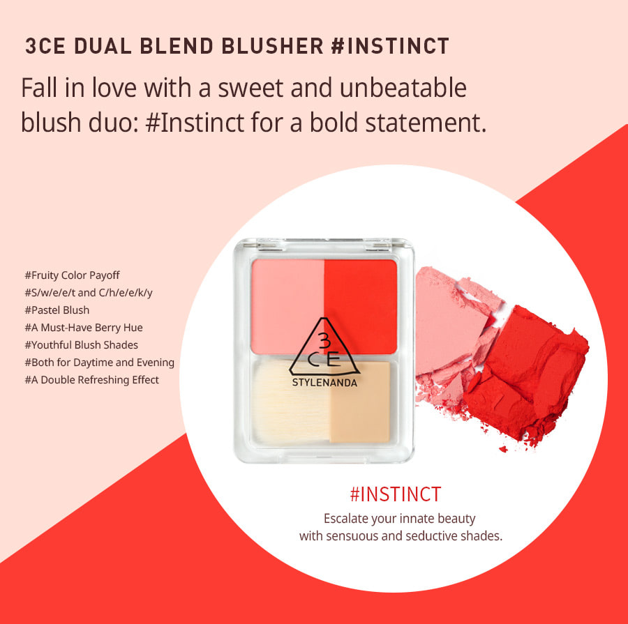 3CE - Dual Blend Blusher
