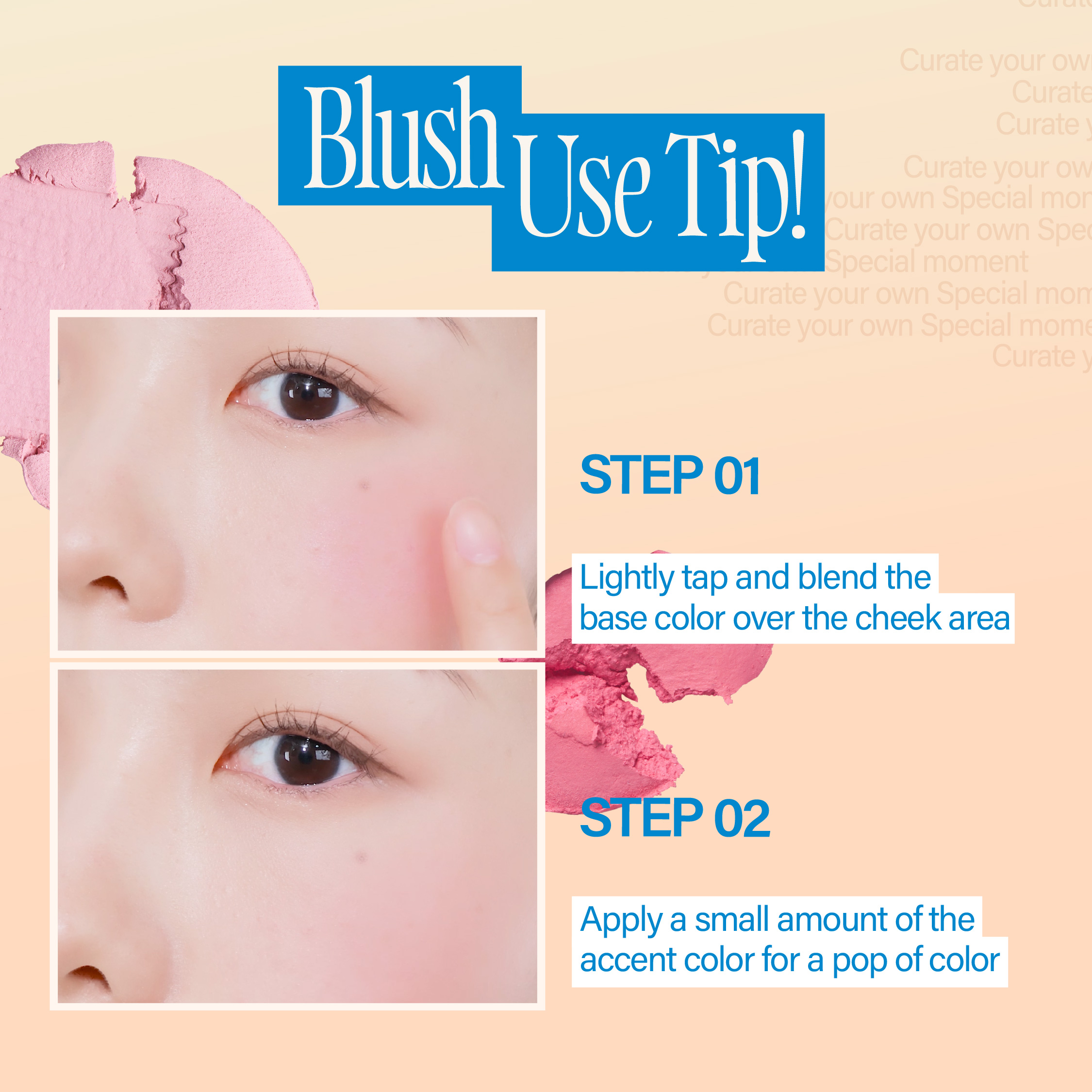 Fwee - Mellow Dual Blusher - 7.2g