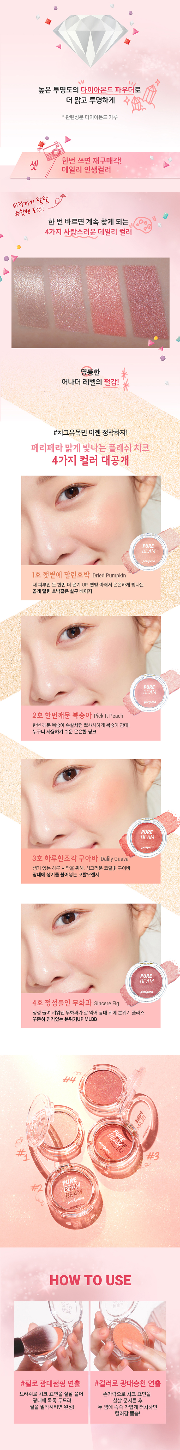 peripera - Pure Beam Flash Cheek