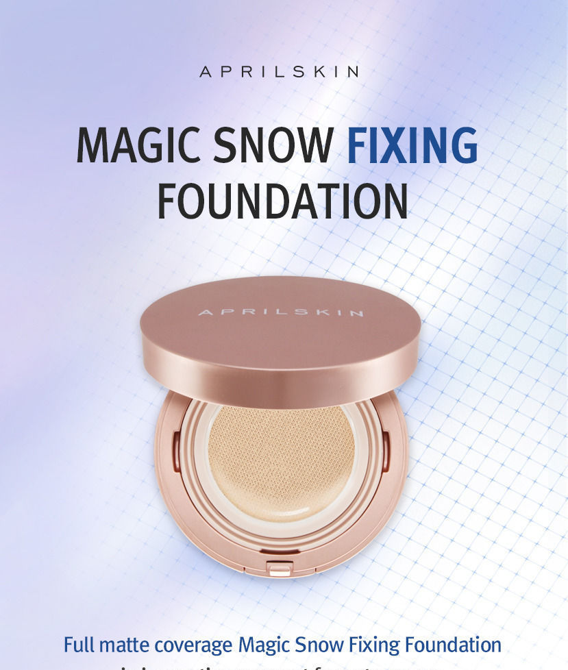 APRIL SKIN - Magic Snow Fixing Foundation
