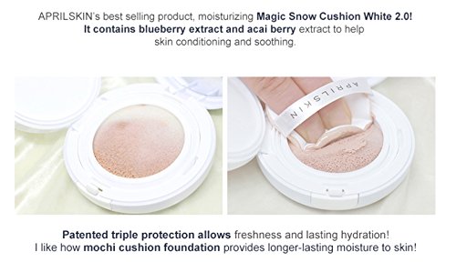 April Skin - Coussin Magic Snow Blanc 2.0