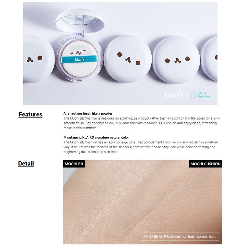 Dear, Klairs - Mochi BB Cushion