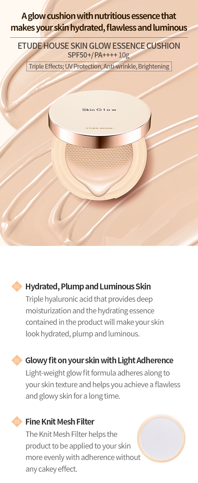 Etude House - Coussin Skin Glow Essence