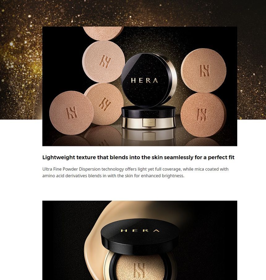 HERA - Black Cushion avec recharge