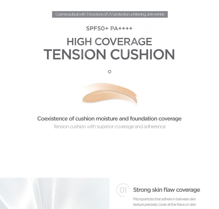 KLAVUU - Coussin de tension haute couverture Urban Pearlsation