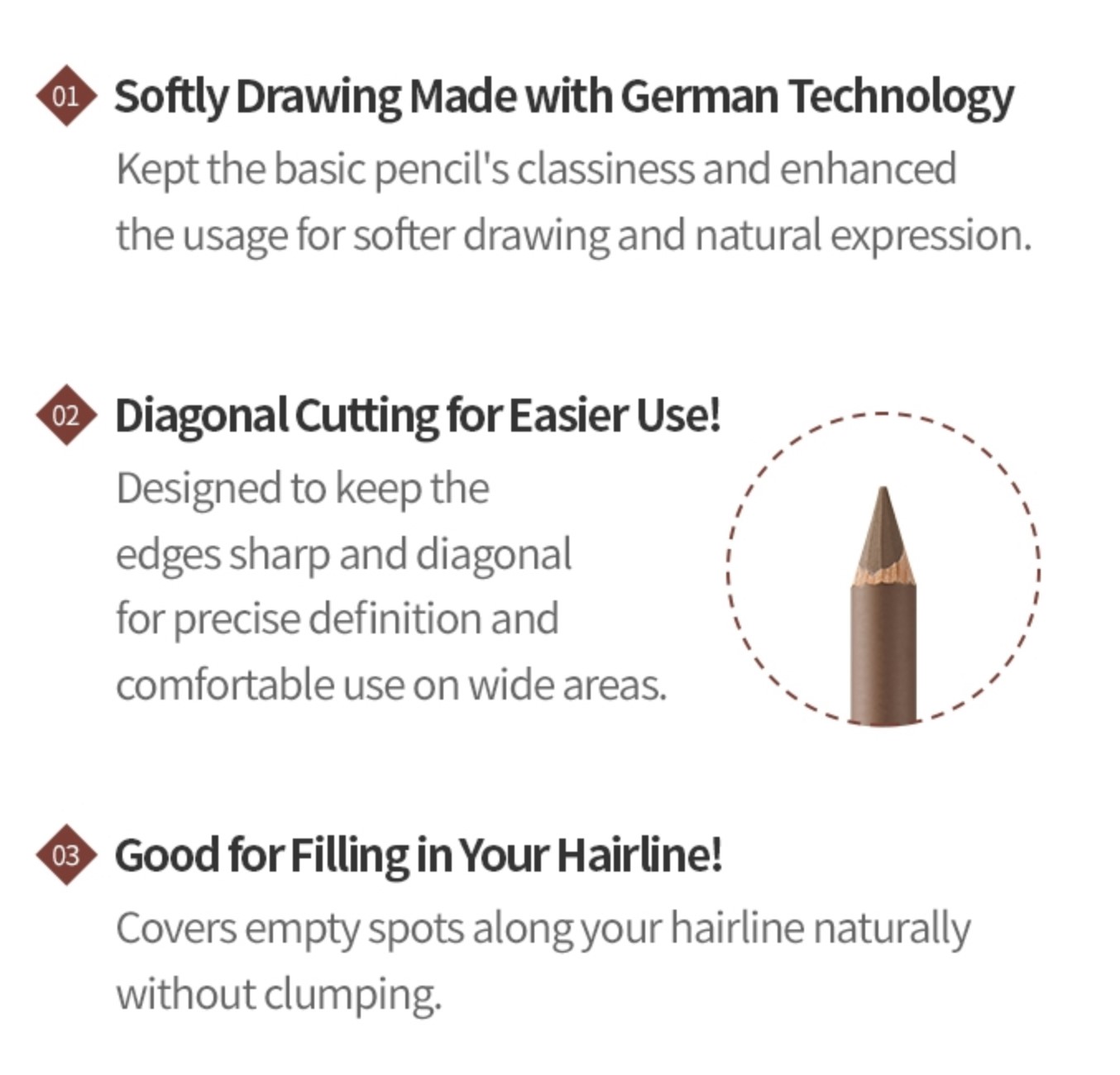 Etude House - Drawing Eye Brow Hard Pencil