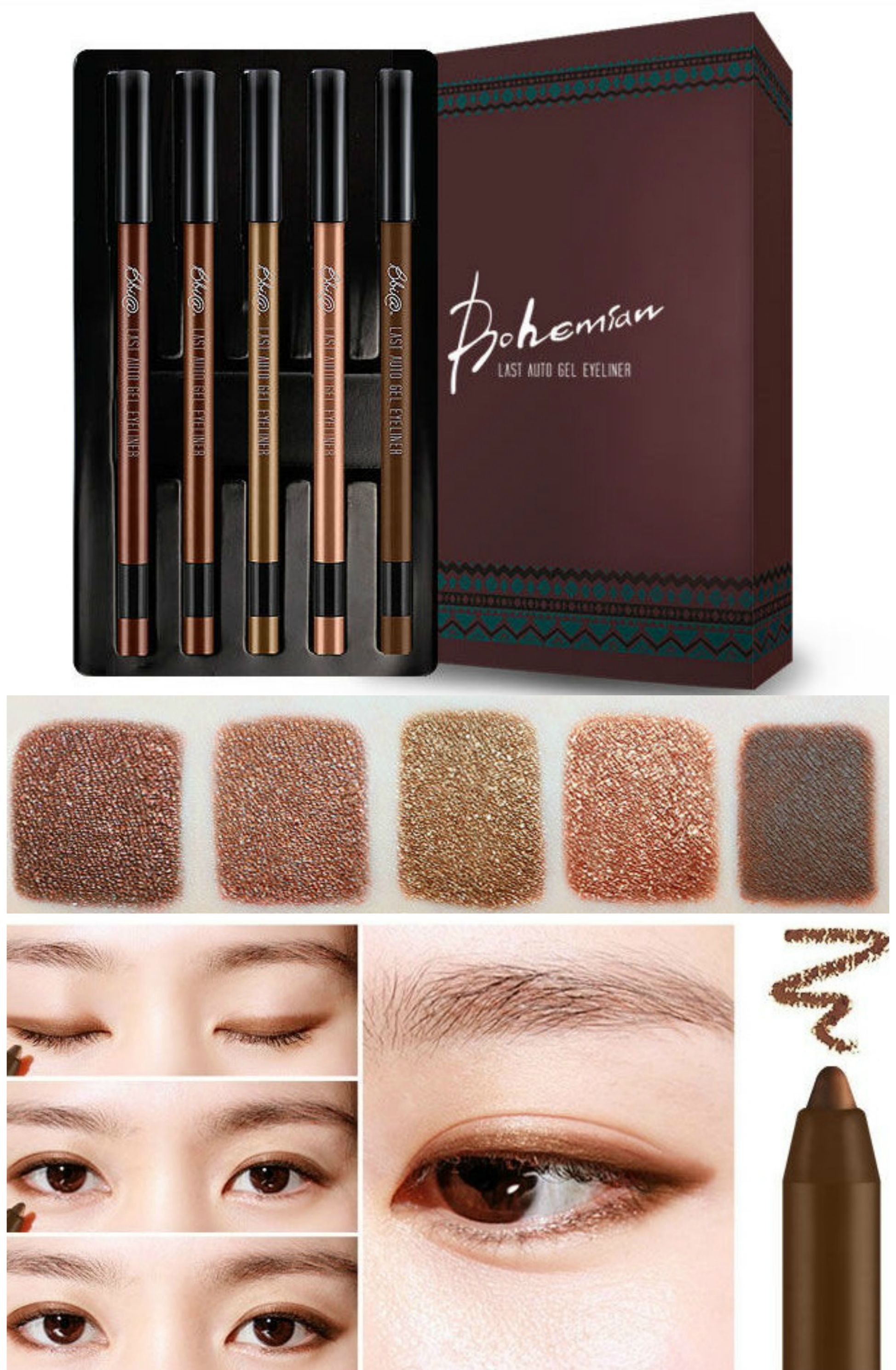 Bbi@ - Bohemian Series Last Auto Gel Eyeliner