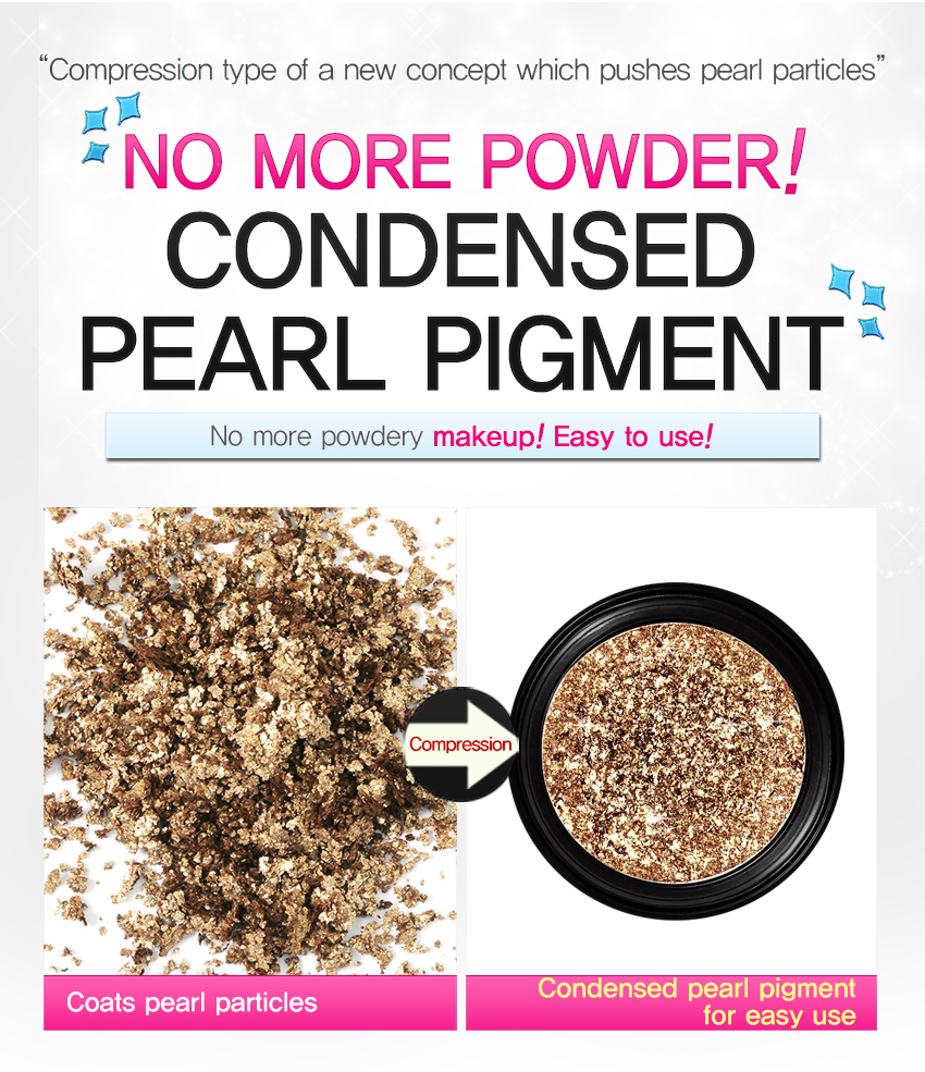 BEAUTY PEOPLE - Flash Fix Pearl Pigment Eyeshadow Pact