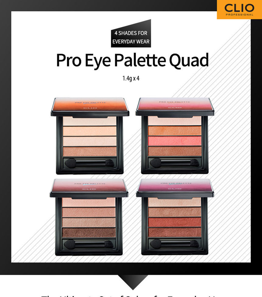 CLIO - Pro Eye Palette Quad