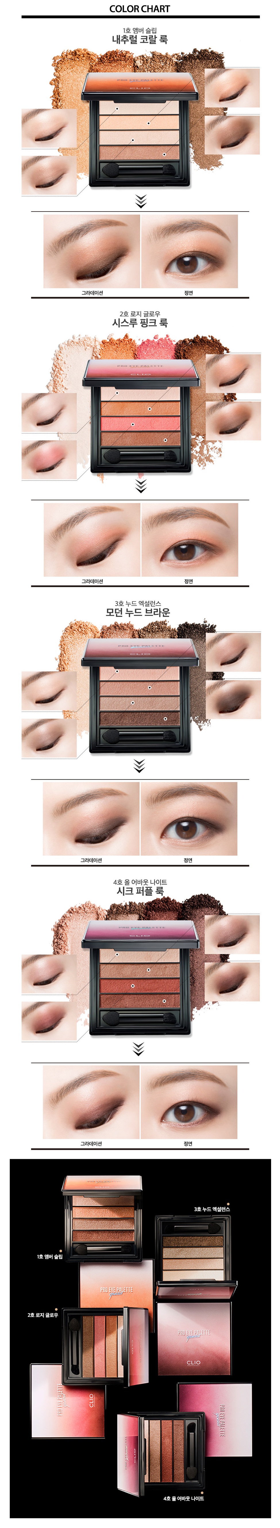 CLIO - Pro Eye Palette Quad