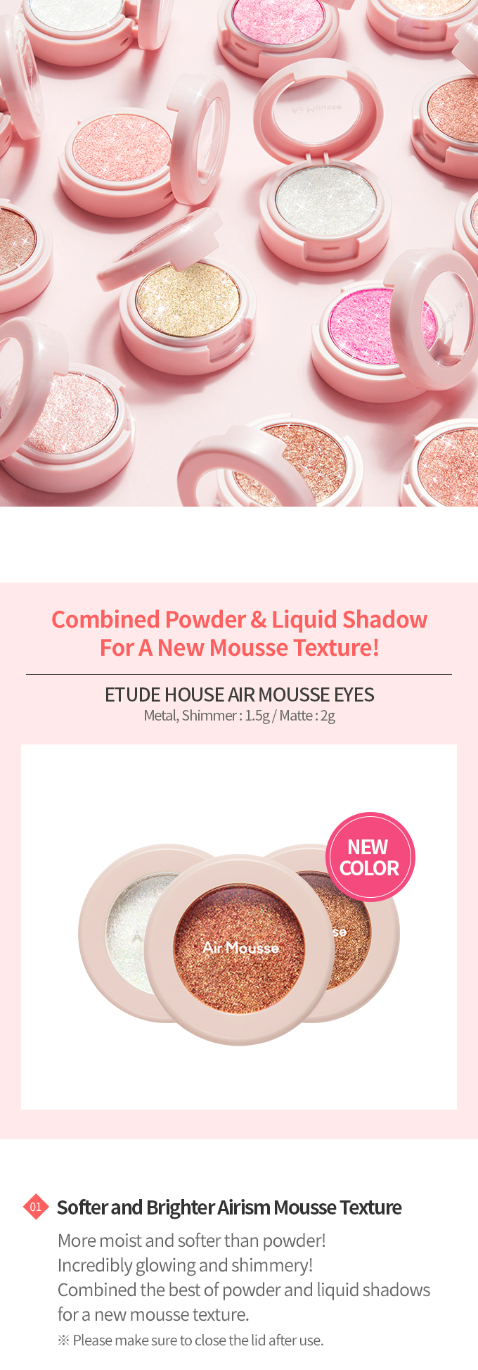 Etude House - Blossom Picnic Air Mousse Yeux