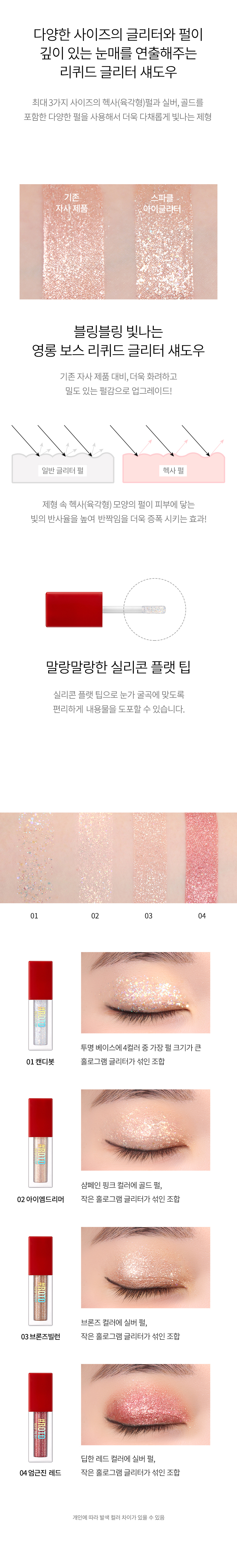 TONYMOLY - ROTD Perfect Eyes Sparkle Paillettes pour les yeux