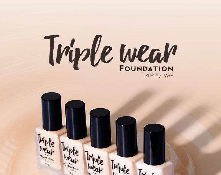 A'PIEU - Triple Wear Foundation
