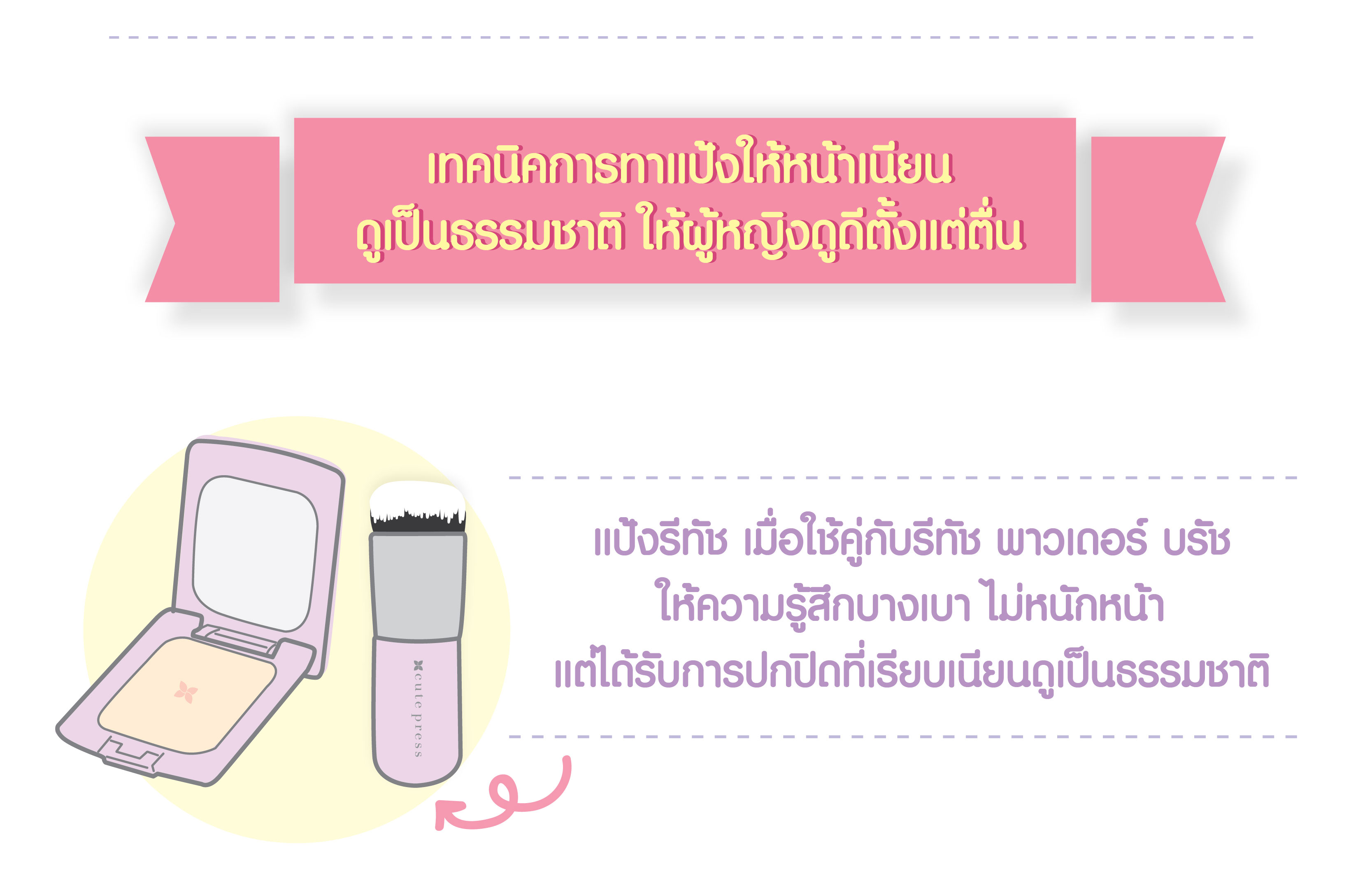 Cute Press - Evory Retouch Oil Control Foundation Powder (SPF30 PA++) - 12g