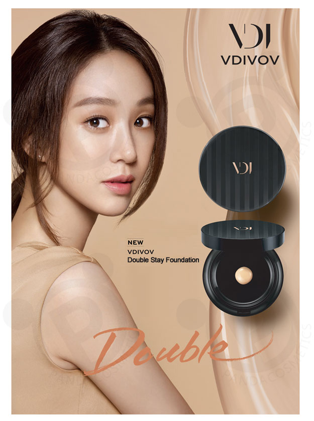 VDIVOV - Fond de teint double séjour - 1 pack (15 + recharge) (SPF30 PA ++)