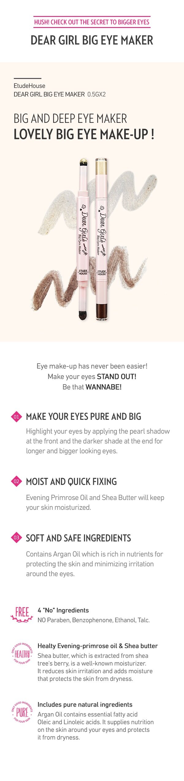 Etude House - Dear Girls Big Eyes Maker