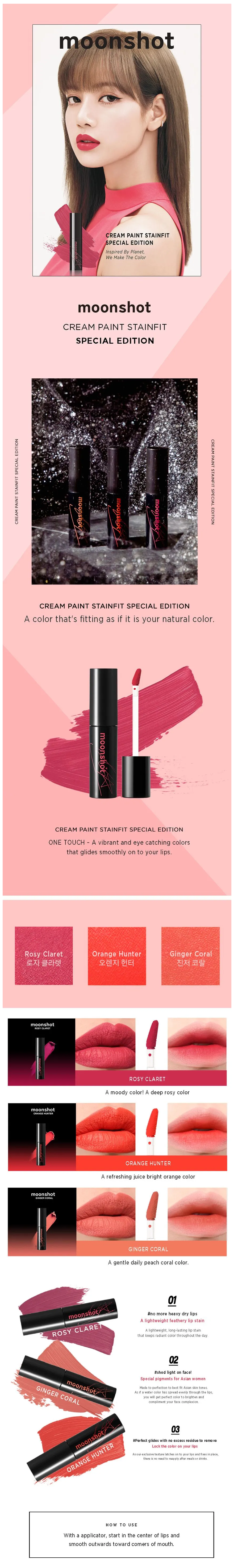 moonshot - Crème Peinture Stain Fit Édition Spéciale - 3g