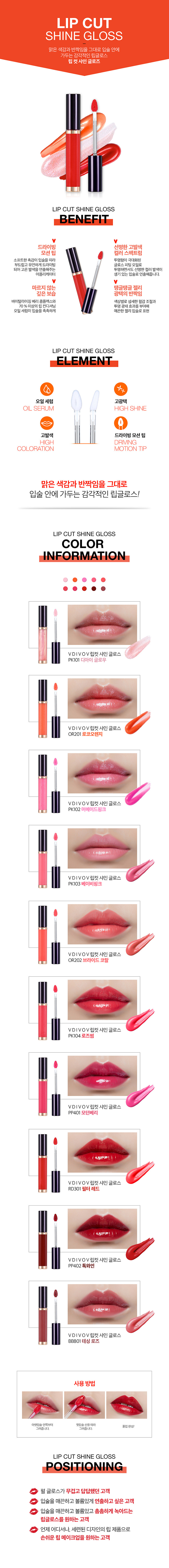 VDIVOV - Lip Cut Gloss Brillant - 5g
