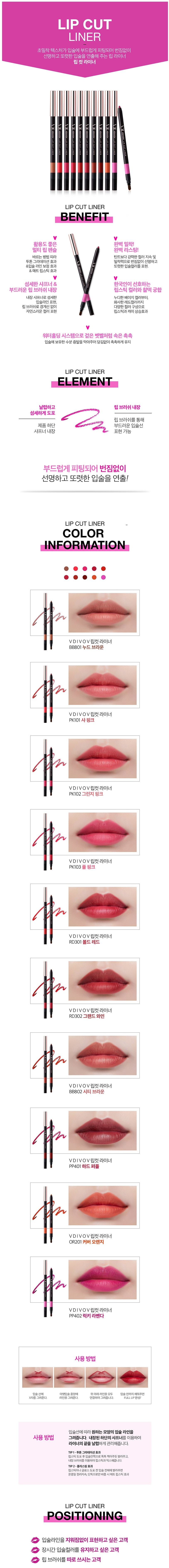 VDIVOV - Lip Cut Liner - 0.5g