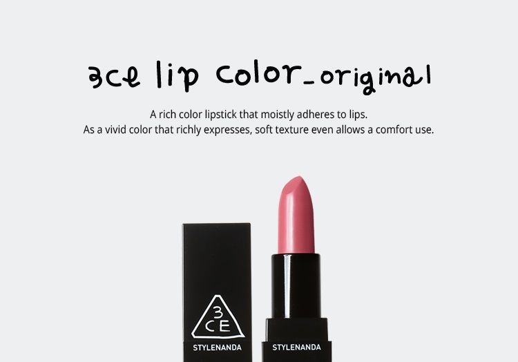 3CE / 3 CONCEPT EYES - Rouge à lèvres Original Lip Color