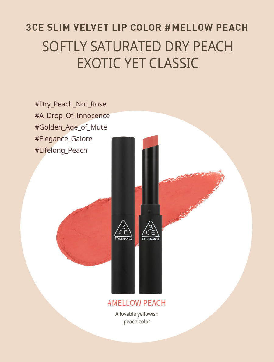 3CE / 3 CONCEPT EYES - Slim Velvet Lip Color
