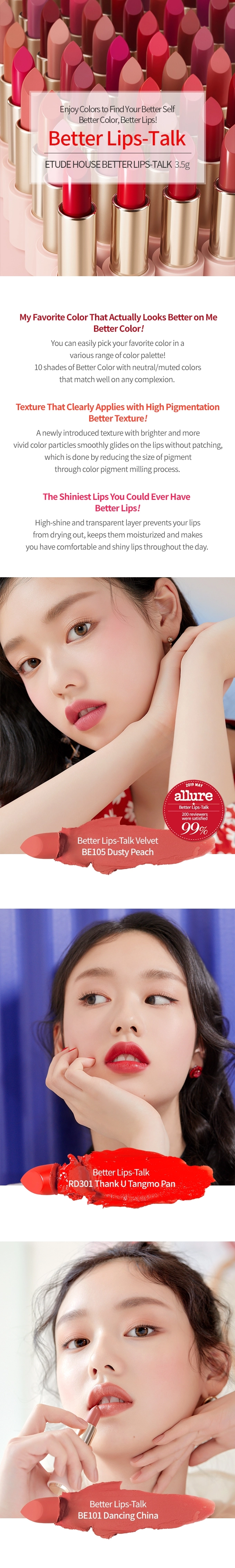 Etude House - Better Lips-Talk - 3.5g