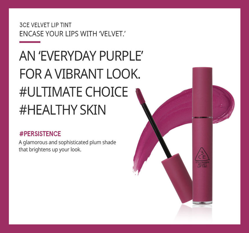 3CE - Velvet Lip Tint
