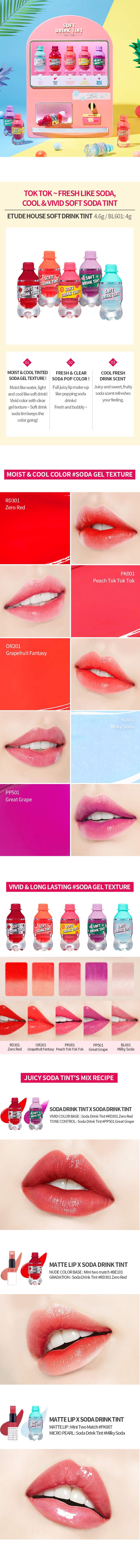 Etude House - Soft Drink Tint