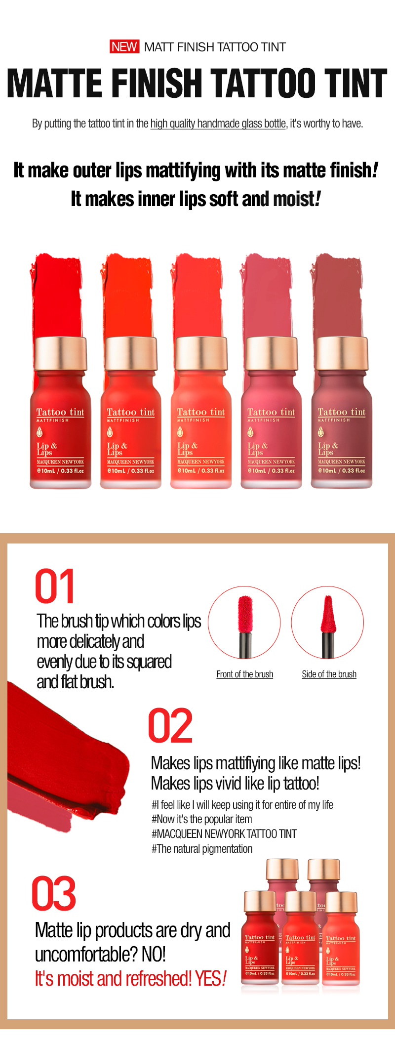 MACQUEEN - Tattoo Tint - 10ml
