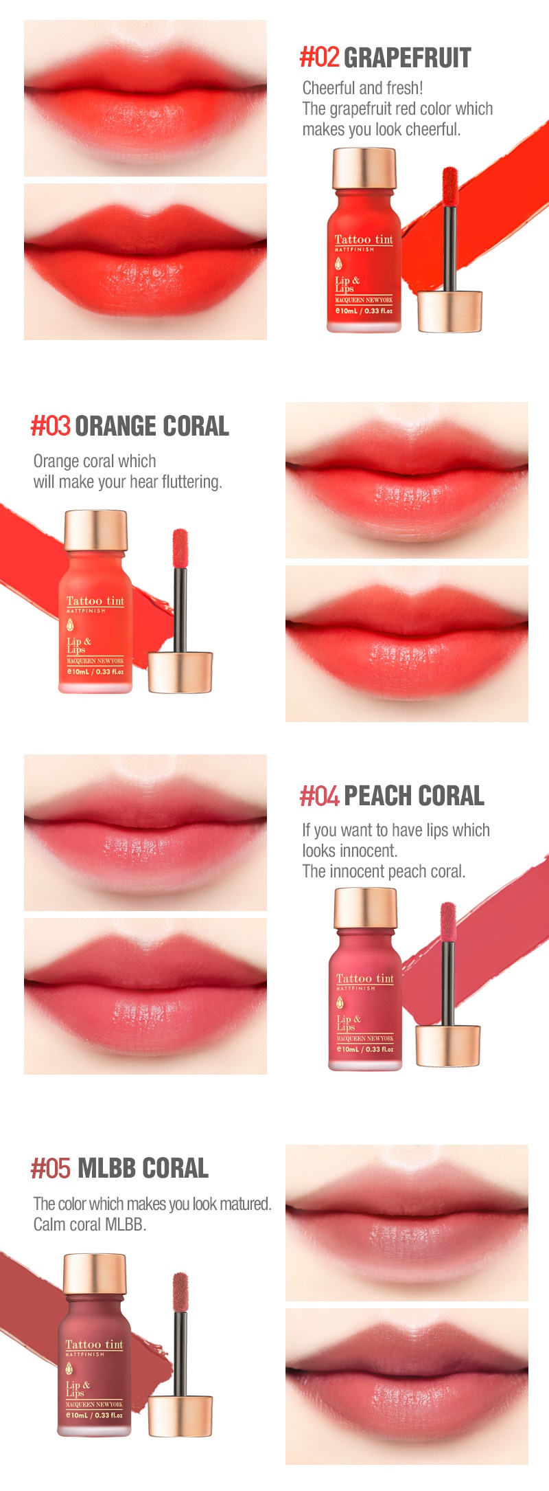 MACQUEEN - Tattoo Tint - 10ml