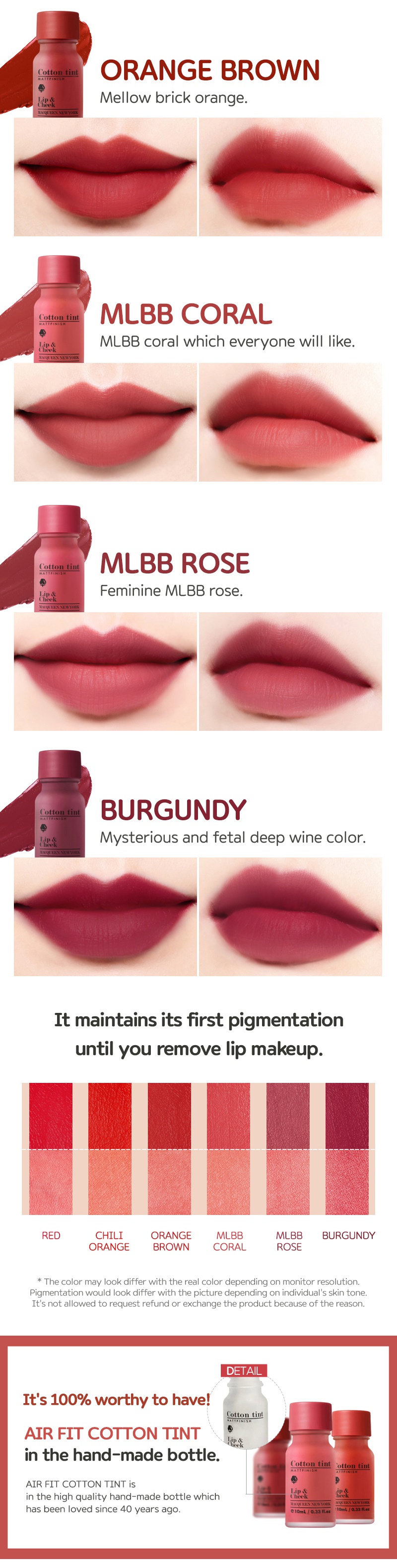 MACQUEEN - Air Cotton Tint - 10ml