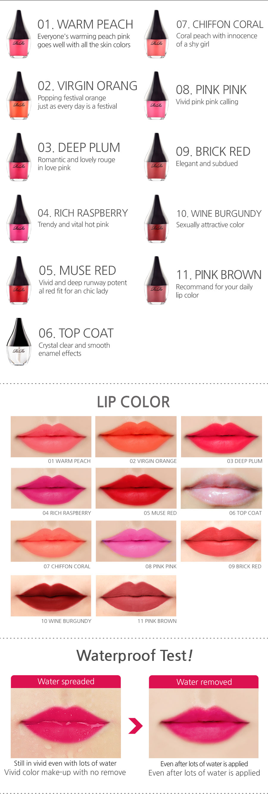RiRe - Lip Manicure High Fix - 3.7g