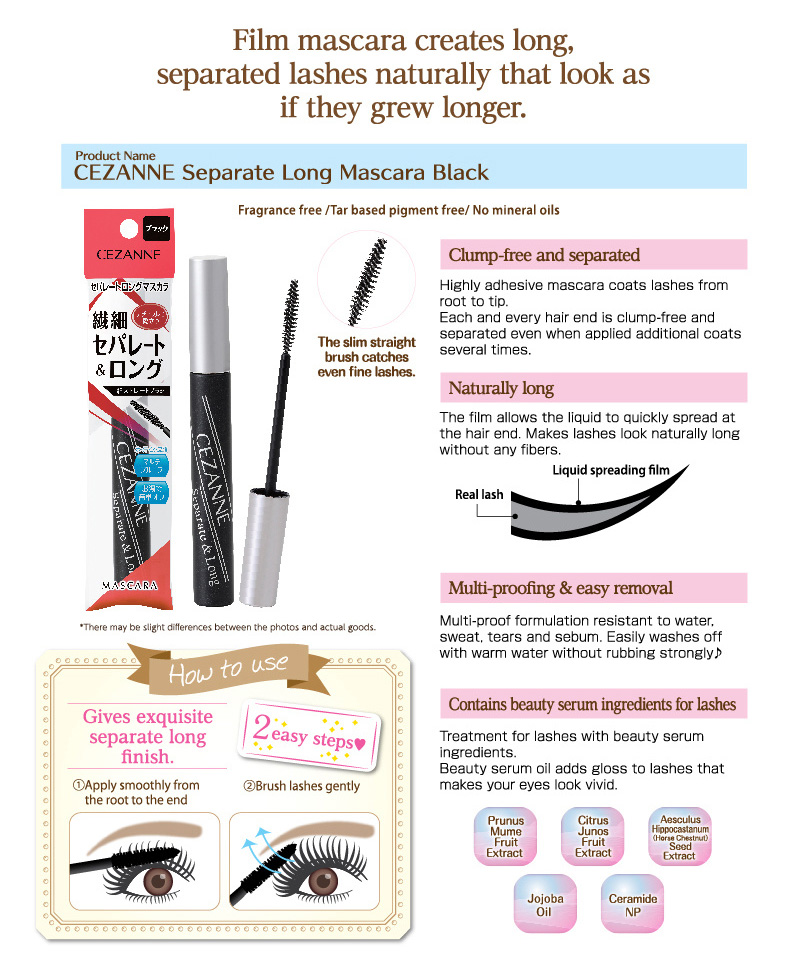CEZANNE - Separate Long Mascara - 5g