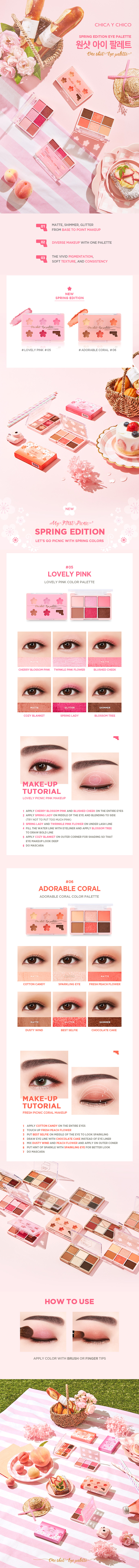 CHICA Y CHICO - One Shot Eye Palette