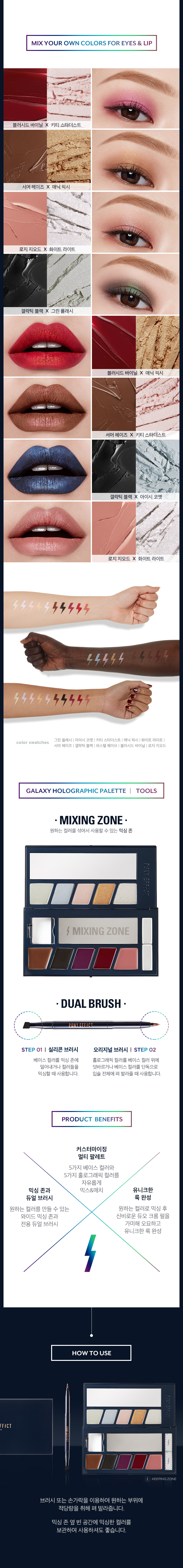 MEMEBOX - Palette Holographique Galaxy - 12g